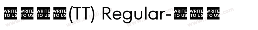 华文细黑(TT) Regular字体转换